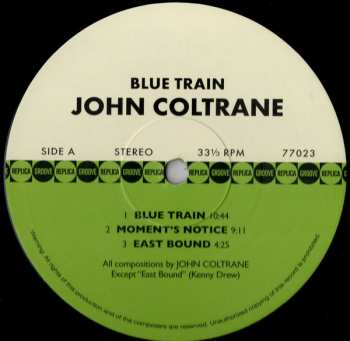 LP/CD John Coltrane: Blue Train