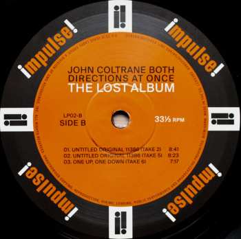 2LP John Coltrane: Both Directions At Once: The Lost Album DLX