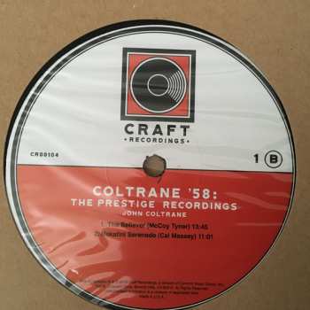 8LP/Zestaw pudełkowy John Coltrane: Coltrane '58: The Prestige Recordings