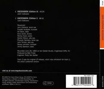 CD John Coltrane: Ascension