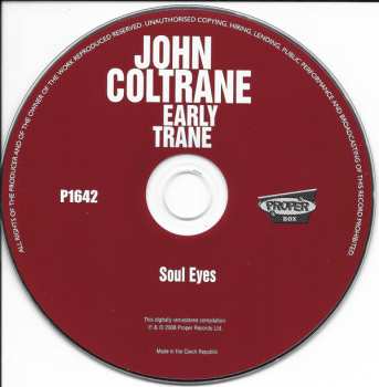 4CD/Zestaw pudełkowy John Coltrane: Early Trane