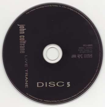 7CD/Zestaw pudełkowy John Coltrane: Live Trane - The European Tours