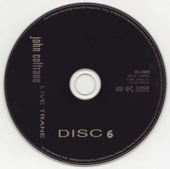 7CD/Zestaw pudełkowy John Coltrane: Live Trane - The European Tours