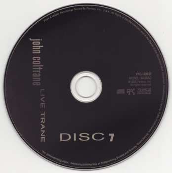 7CD/Zestaw pudełkowy John Coltrane: Live Trane - The European Tours