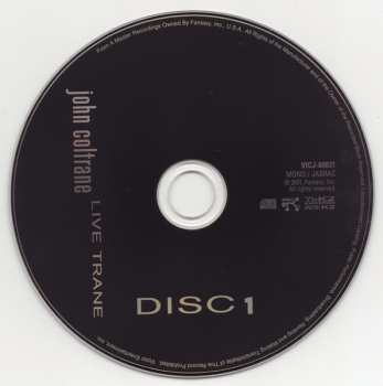 7CD/Zestaw pudełkowy John Coltrane: Live Trane - The European Tours