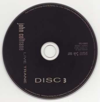 7CD/Zestaw pudełkowy John Coltrane: Live Trane - The European Tours