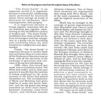 CD John Coltrane: The Avant Garde