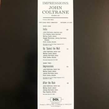 5CD/Zestaw pudełkowy John Coltrane: Timeless Classic Albums Impressions