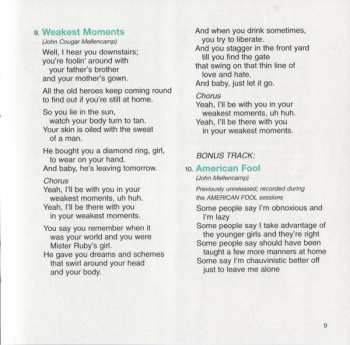 CD John Cougar Mellencamp: American Fool