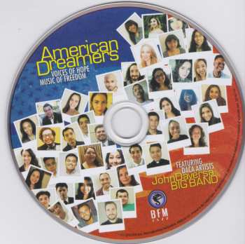 CD John Daversa Big Band: American Dreamers - Voices Of Hope,  Music Of Freedom