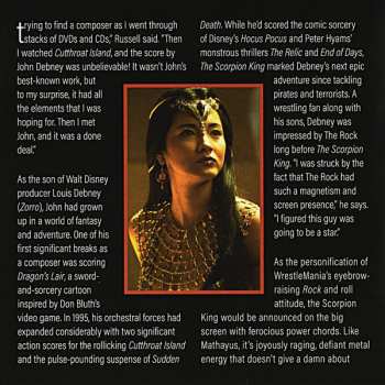 2CD John Debney: The Scorpion King (Original Motion Picture Score) DLX | LTD