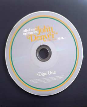 4CD/Zestaw pudełkowy John Denver: All Of My Memories (The John Denver Collection)