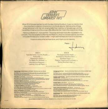 LP John Denver: John Denver's Greatest Hits