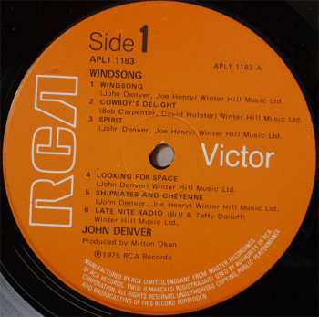 LP John Denver: Windsong