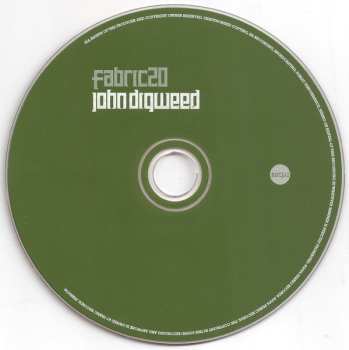 CD John Digweed: Fabric 20