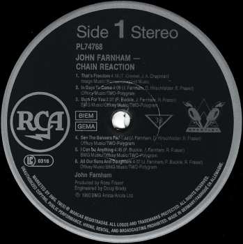 LP John Farnham: Chain Reaction