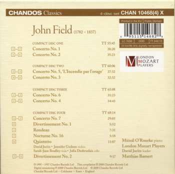 4CD/Zestaw pudełkowy John Field: The Piano Concertos