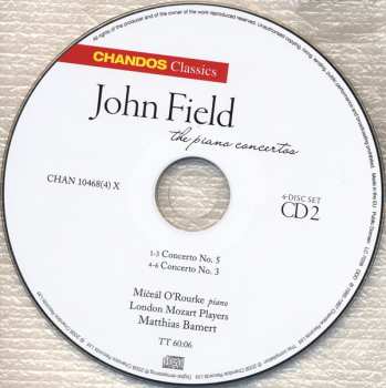 4CD/Zestaw pudełkowy John Field: The Piano Concertos