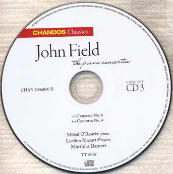 4CD/Zestaw pudełkowy John Field: The Piano Concertos