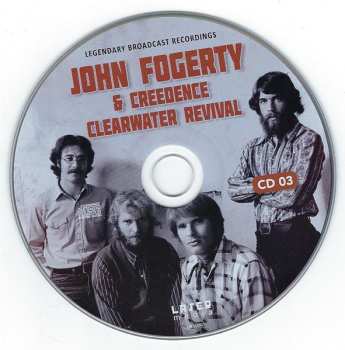 6CD/Zestaw pudełkowy Creedence Clearwater Revival: Box - Legendary Broadcast Recordings