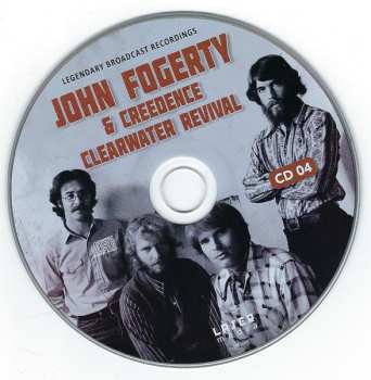 6CD/Zestaw pudełkowy Creedence Clearwater Revival: Box - Legendary Broadcast Recordings