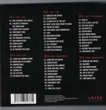 6CD/Zestaw pudełkowy Creedence Clearwater Revival: Box - Legendary Broadcast Recordings