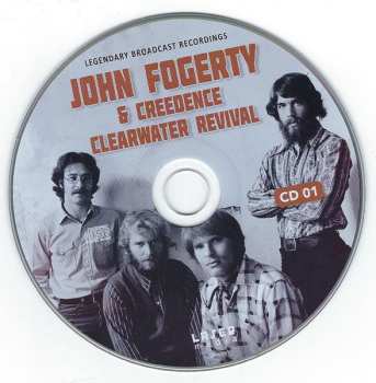 6CD/Zestaw pudełkowy Creedence Clearwater Revival: Box - Legendary Broadcast Recordings