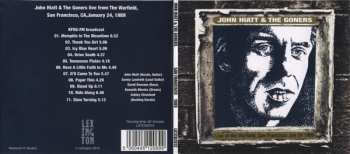 CD John Hiatt: Live At The Warfield, San Francisco Jan 24 1989