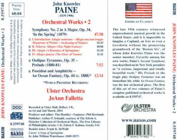 CD Ulster Orchestra: Orchestral Works • 2 - Symphony No.2/Oedipus Prelude/Poseidon & Amphitrite