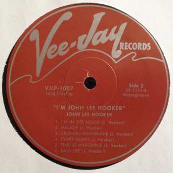 LP John Lee Hooker: I'm John Lee Hooker