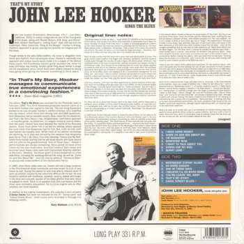 LP John Lee Hooker: That's My Story John Lee Hooker Sings The Blues