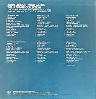 6CD/2Blu-ray John Lennon: Mind Games DLX | LTD