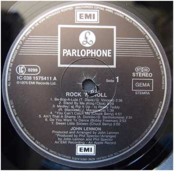LP John Lennon: Rock 'N' Roll