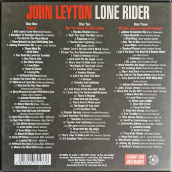 3CD/Zestaw pudełkowy John Leyton: Lone Rider (The Holloway Road Sessions 1960-1962)