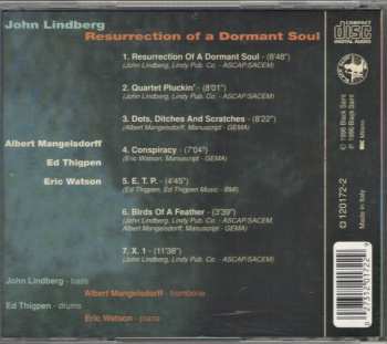 CD John Lindberg: Resurrection Of A Dormant Soul