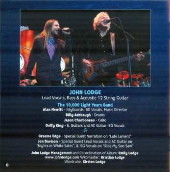 CD John Lodge: The Royal Affair And After