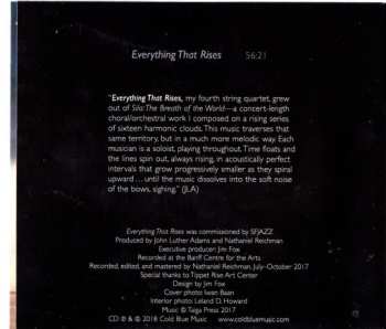 CD John Luther Adams: Everything That Rises