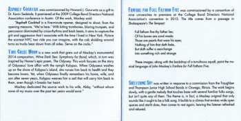 CD Dallas Wind Symphony: Asphalt Cocktail (The Music Of John Mackey)