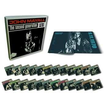30CD/Zestaw pudełkowy John Mayall: The Second Generation: Live Magic 1968-1993
