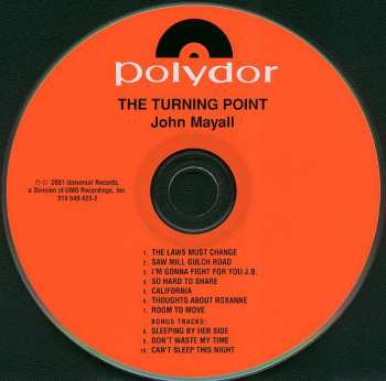 CD John Mayall: The Turning Point