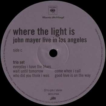 4LP/Zestaw pudełkowy John Mayer: Where The Light Is: John Mayer Live In Los Angeles