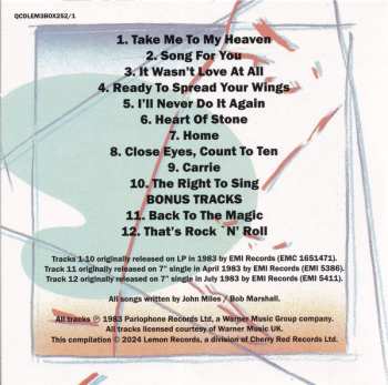 3CD/Zestaw pudełkowy John Miles: The Albums 1983-93