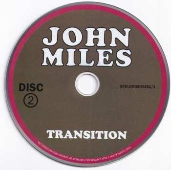 3CD/Zestaw pudełkowy John Miles: The Albums 1983-93