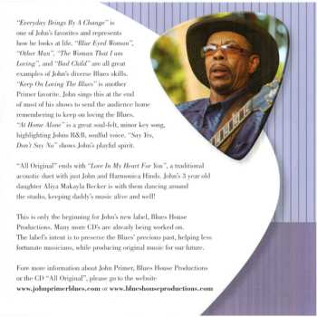 CD John Primer: All Original