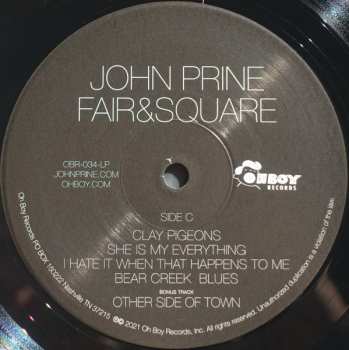 2LP John Prine: Fair & Square