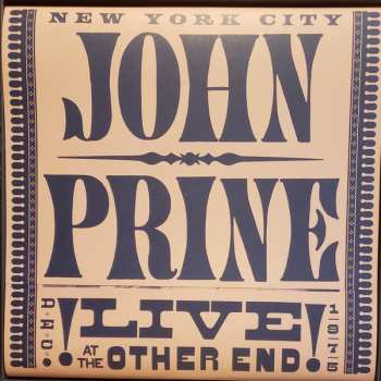 4LP/Zestaw pudełkowy John Prine: Live At The Other End Dec. 1975 LTD