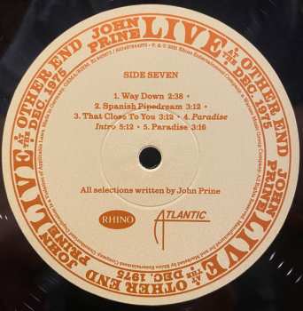 4LP/Zestaw pudełkowy John Prine: Live At The Other End Dec. 1975 LTD
