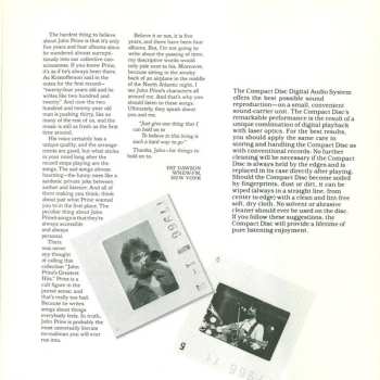 CD John Prine: Prime Prine - The Best Of John Prine