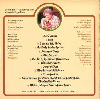 CD John Renbourn: Live In Kyoto 1978