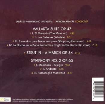 CD Janacek Philharmonic Orchestra: Vallarta Suite